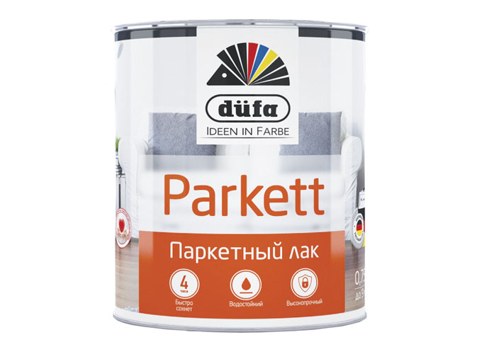Dufa Retail Лак PARKETT паркетный матовый 2,5л 