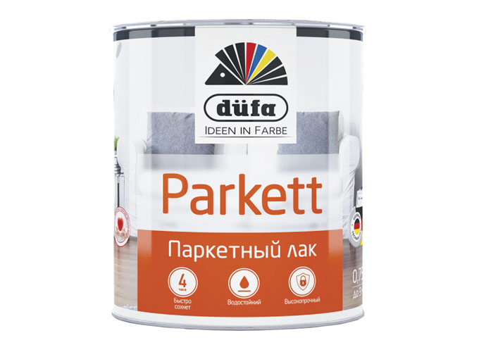 Dufa Retail Лак PARKETT паркетный полуматовый 2,5л 