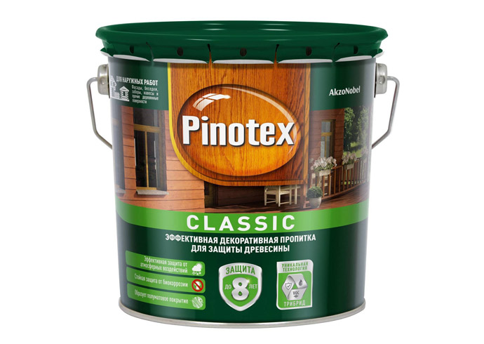 Пропитка PINOTEX Classic рябина 2.7л